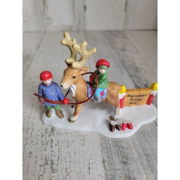 Village reindeer rides AS IS kids dancer Prancer accessory Xmas - Picture 2 of 7